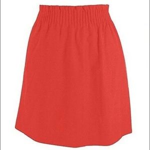 GUC J.Crew Linen Sidewalk Skirt